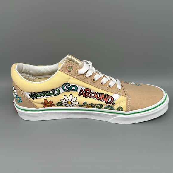 Vans Off The Wall x Sesame Street Elmo Skate Shoes Women's Sz 8 - Picture 7 of 10